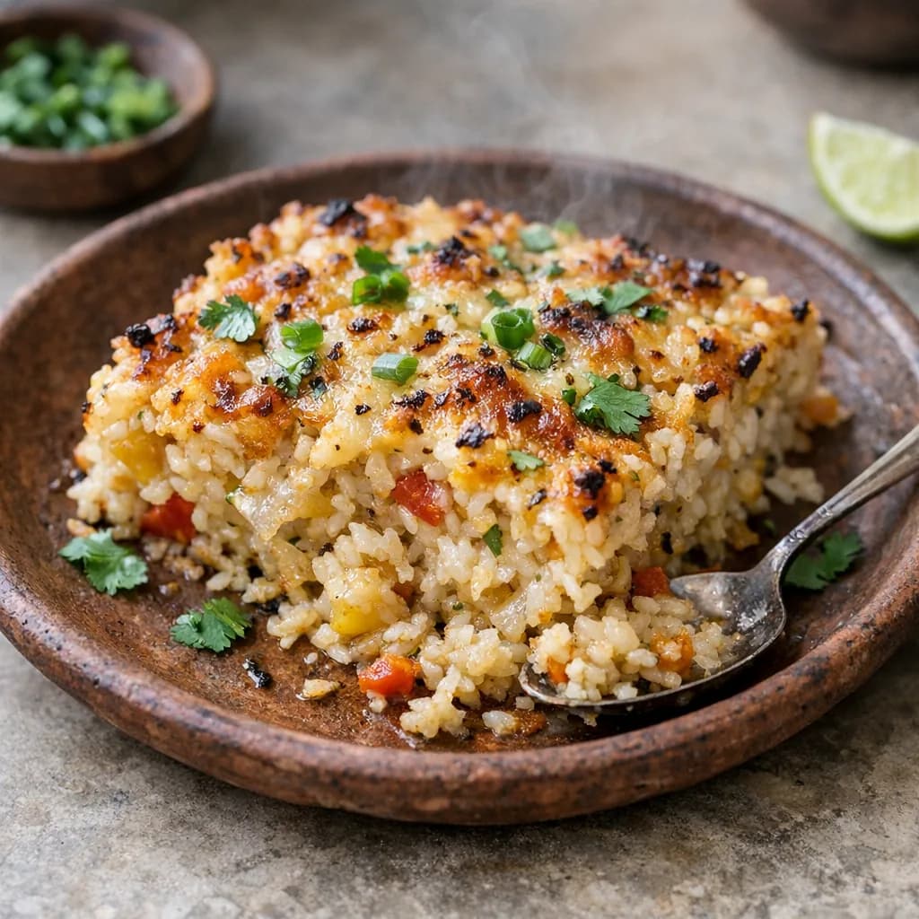 Gluten-Free Baked Rice Casserole recipe
