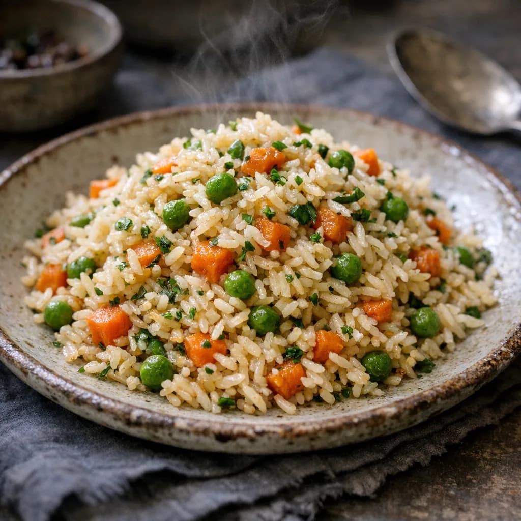 Gluten-Free Baked Vegetable Rice recipe