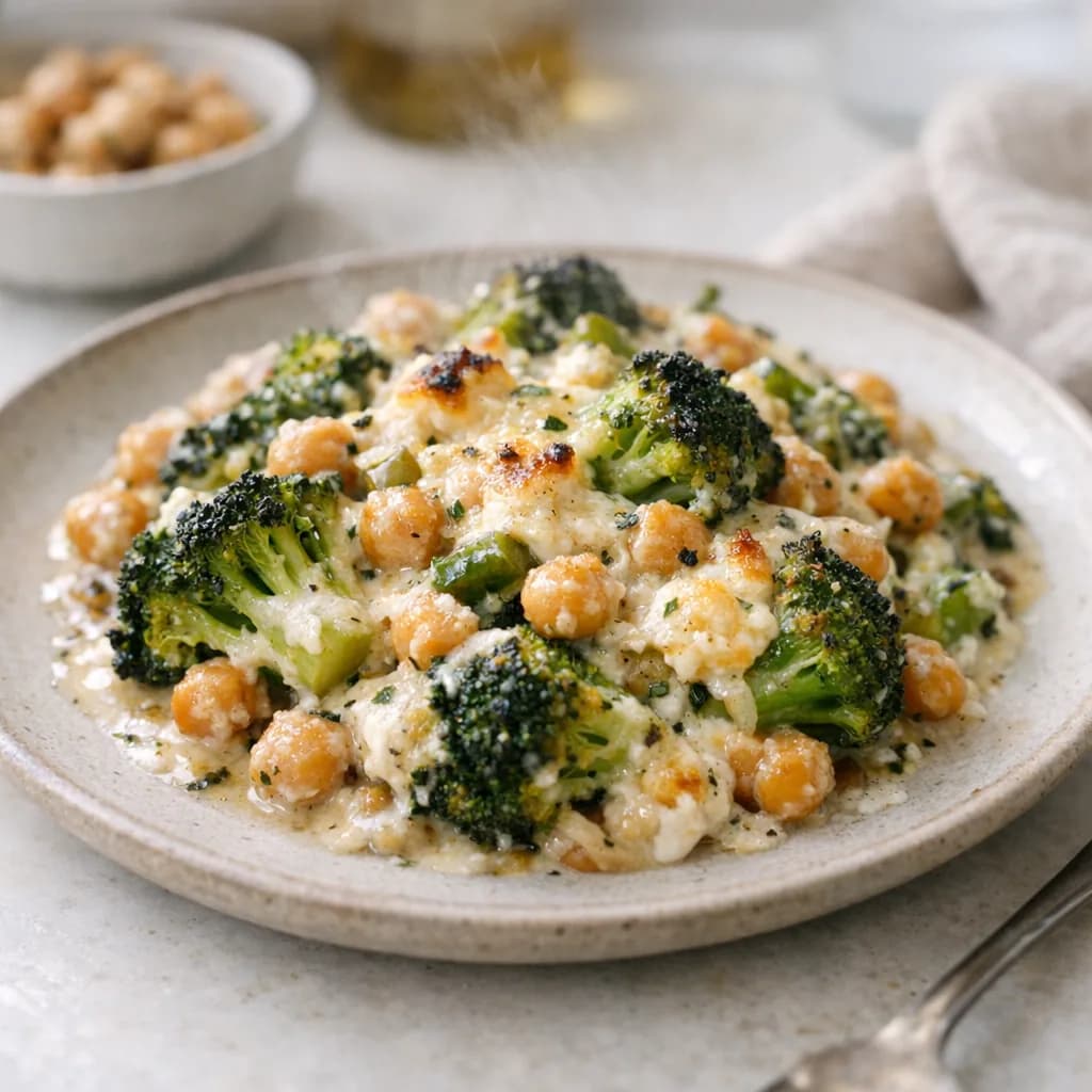 Gluten-Free Broccoli and Bean Bake recipe