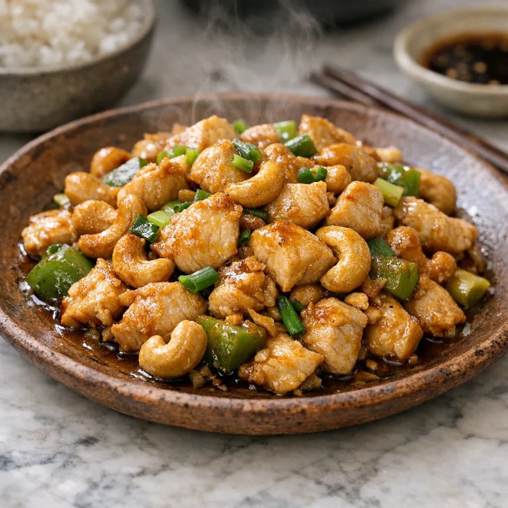 Gluten-Free Cashew Chicken Dinner recipe