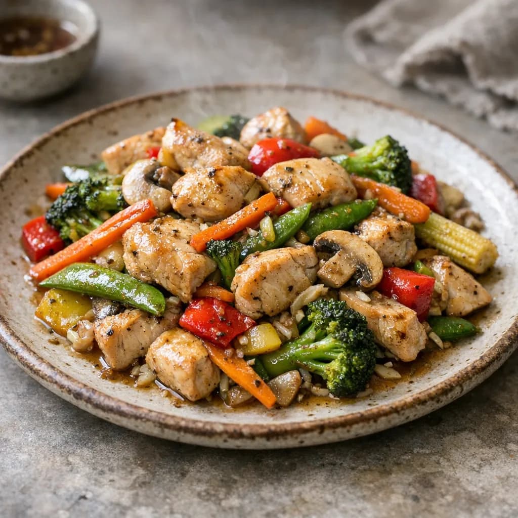 Gluten-Free Chicken and Veggie Stir-Fry recipe