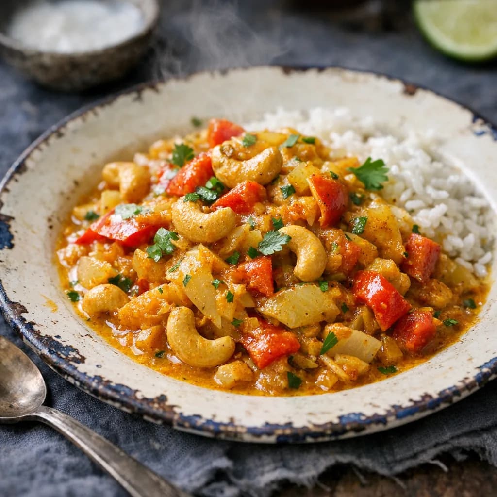 Gluten-Free Coconut Cashew Curry recipe