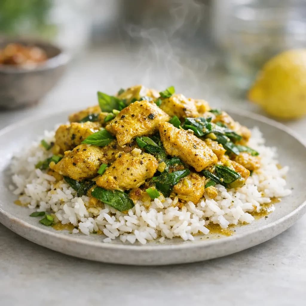 Gluten-Free Curried Chicken and Rice recipe