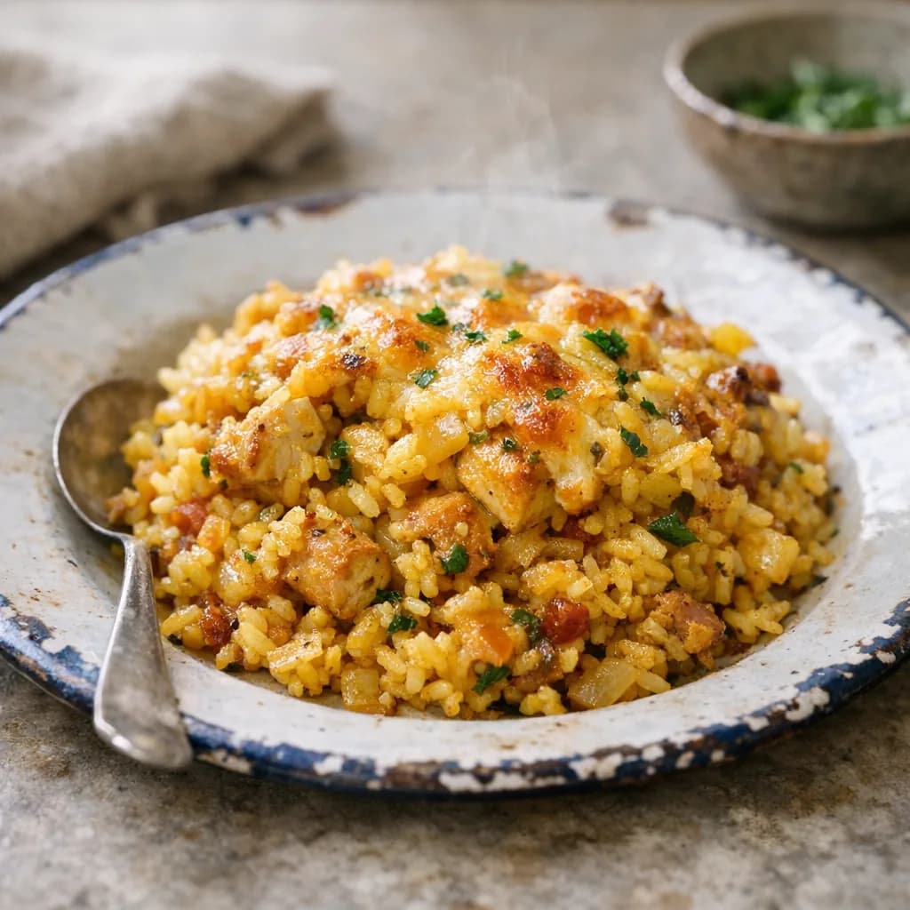 Gluten-Free Curry Rice Bake recipe
