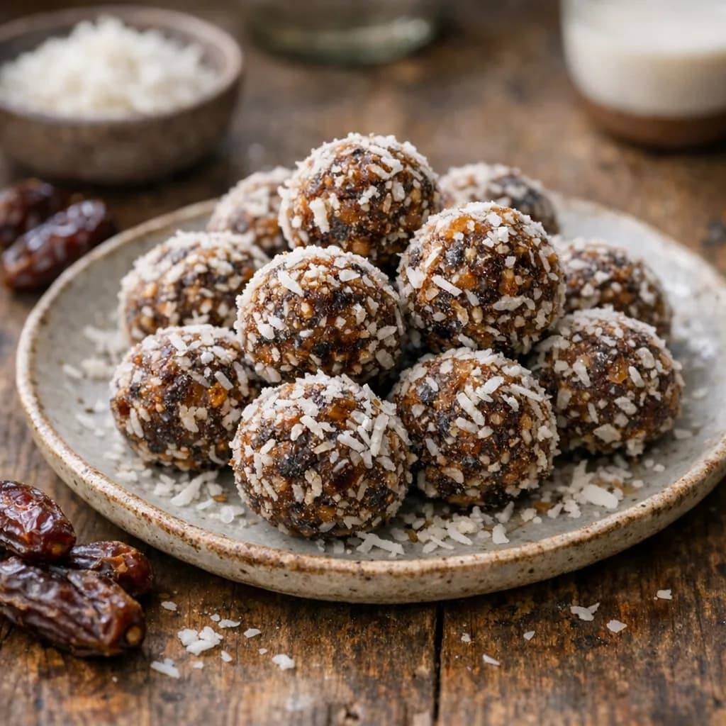 Gluten-Free Date and Coconut Treats recipe