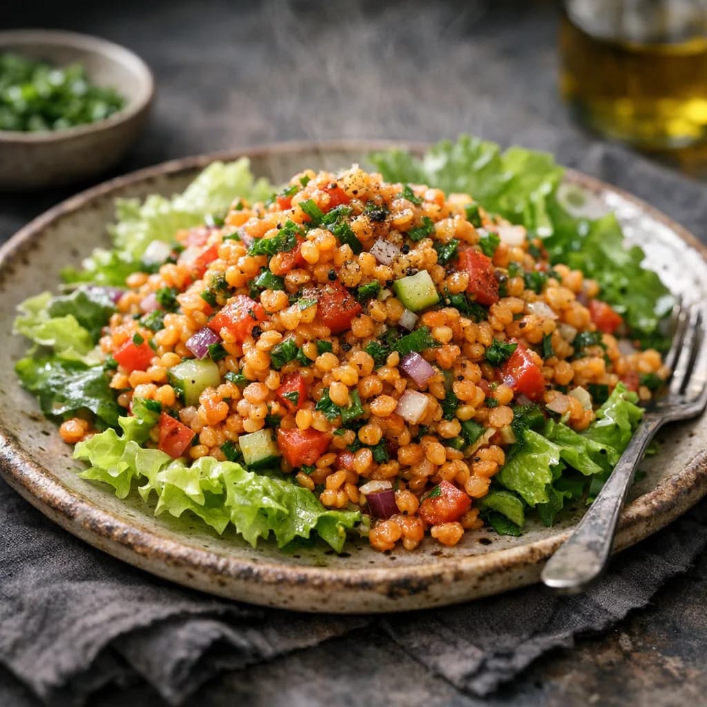 Gluten-Free Lentil and Turkey Salad recipe