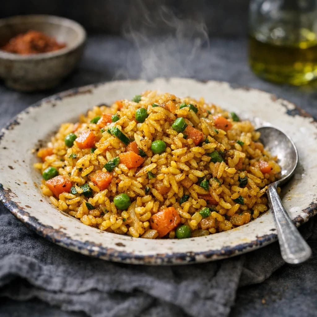 Gluten-Free Spiced Curry Rice recipe