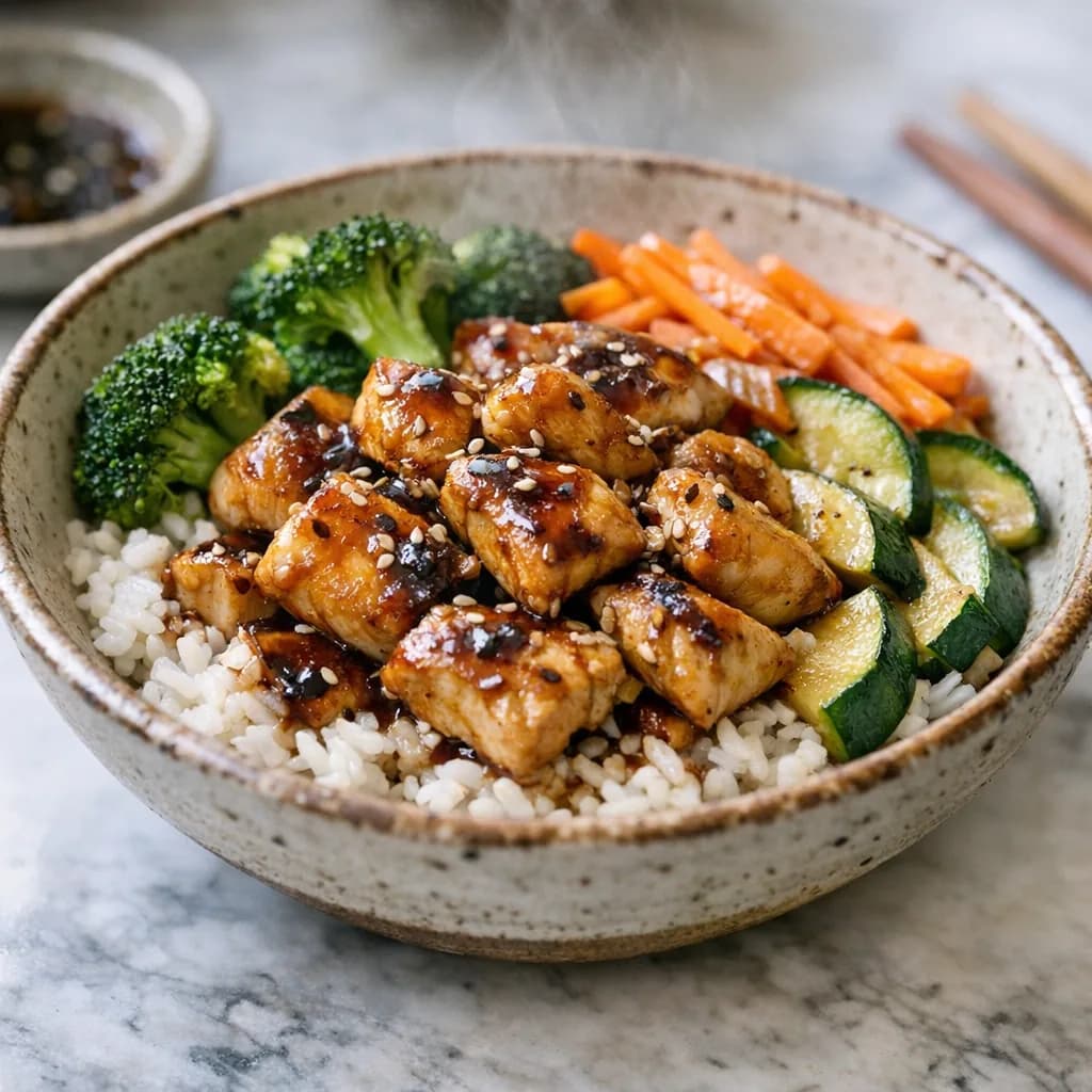 Gluten-Free Teriyaki Rice Bowls recipe