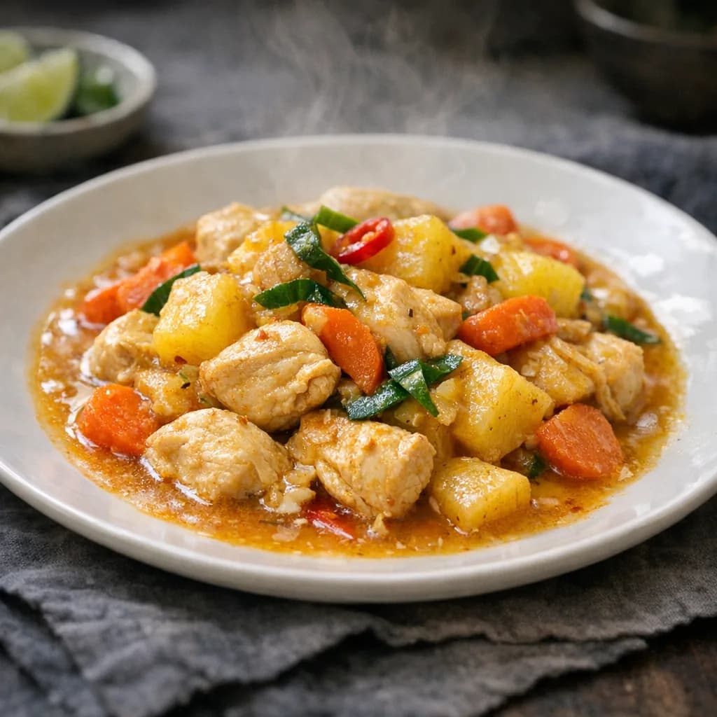 Gluten-Free Thai Curry With Pineapple recipe