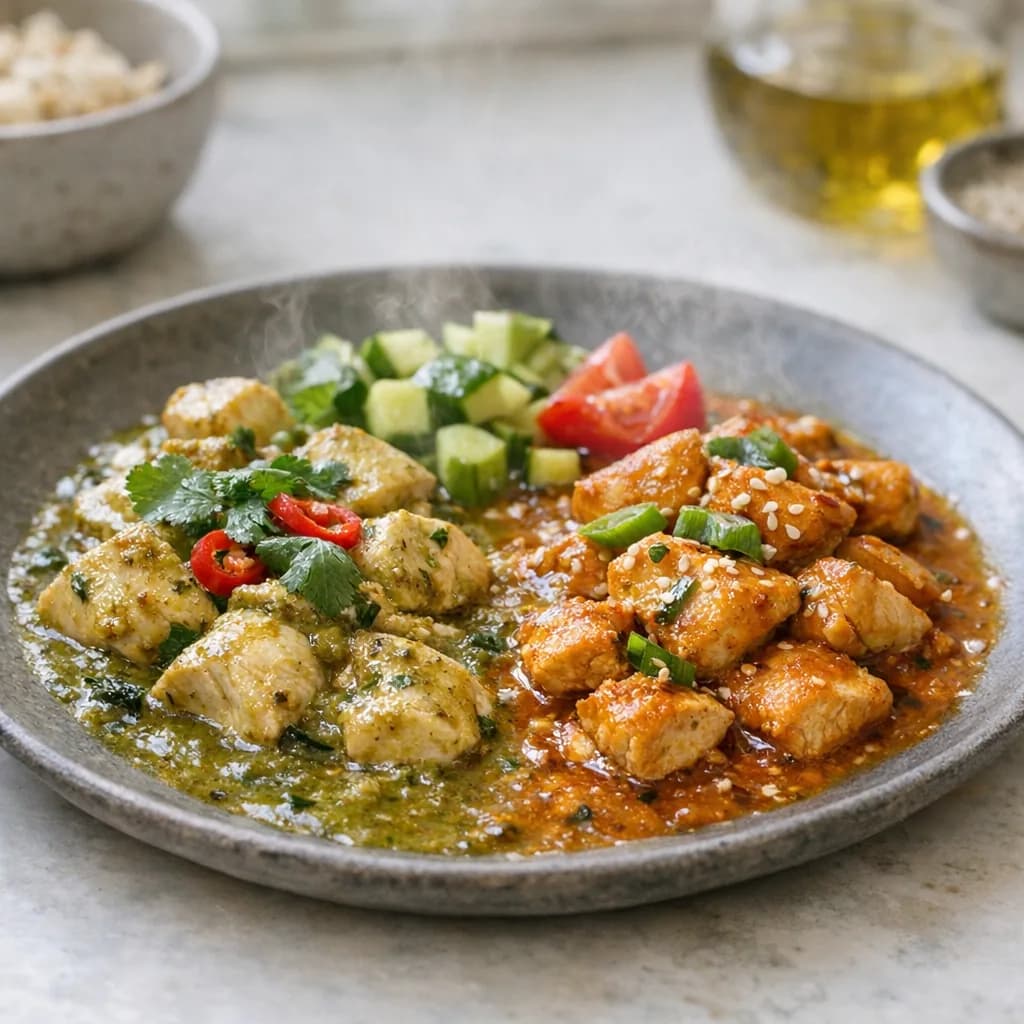 Gluten-Free Two Curry Chicken recipe