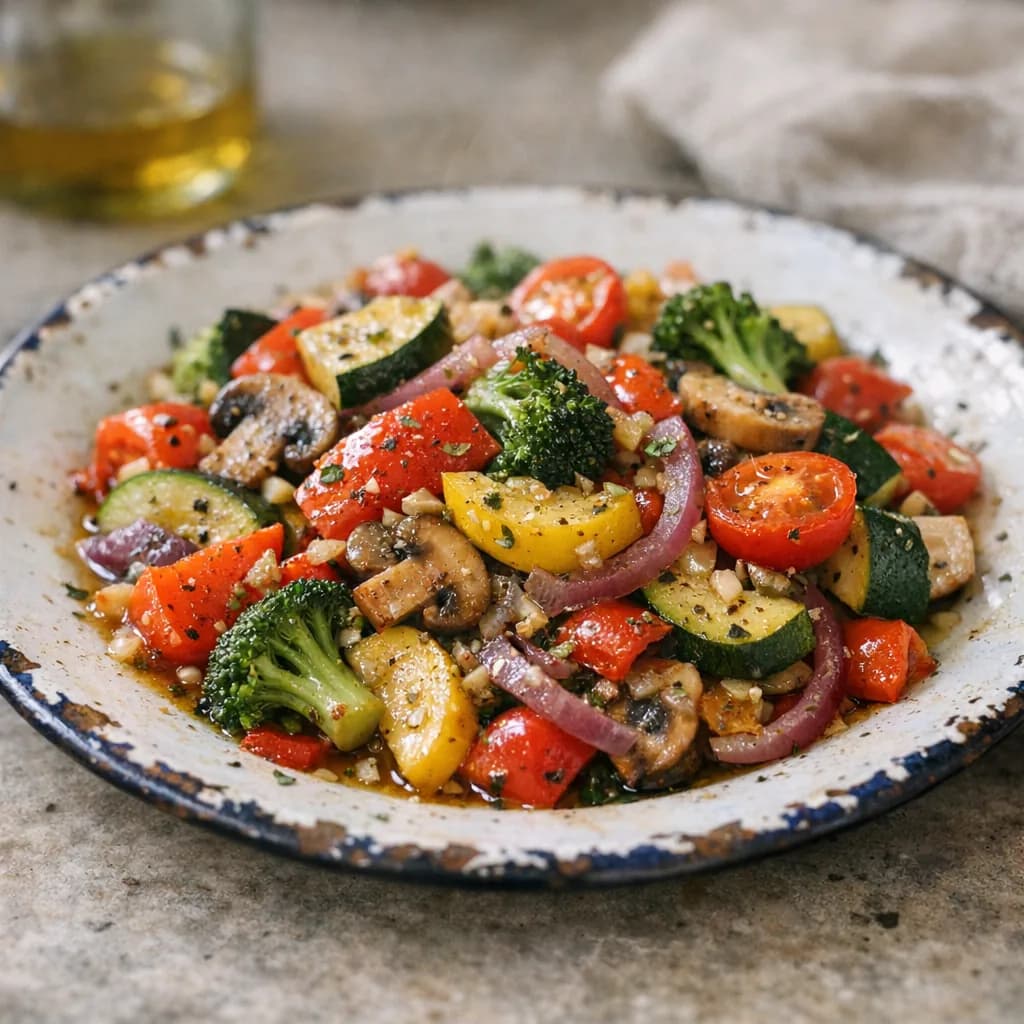 Gluten-Free Vegetable Medley Saute recipe