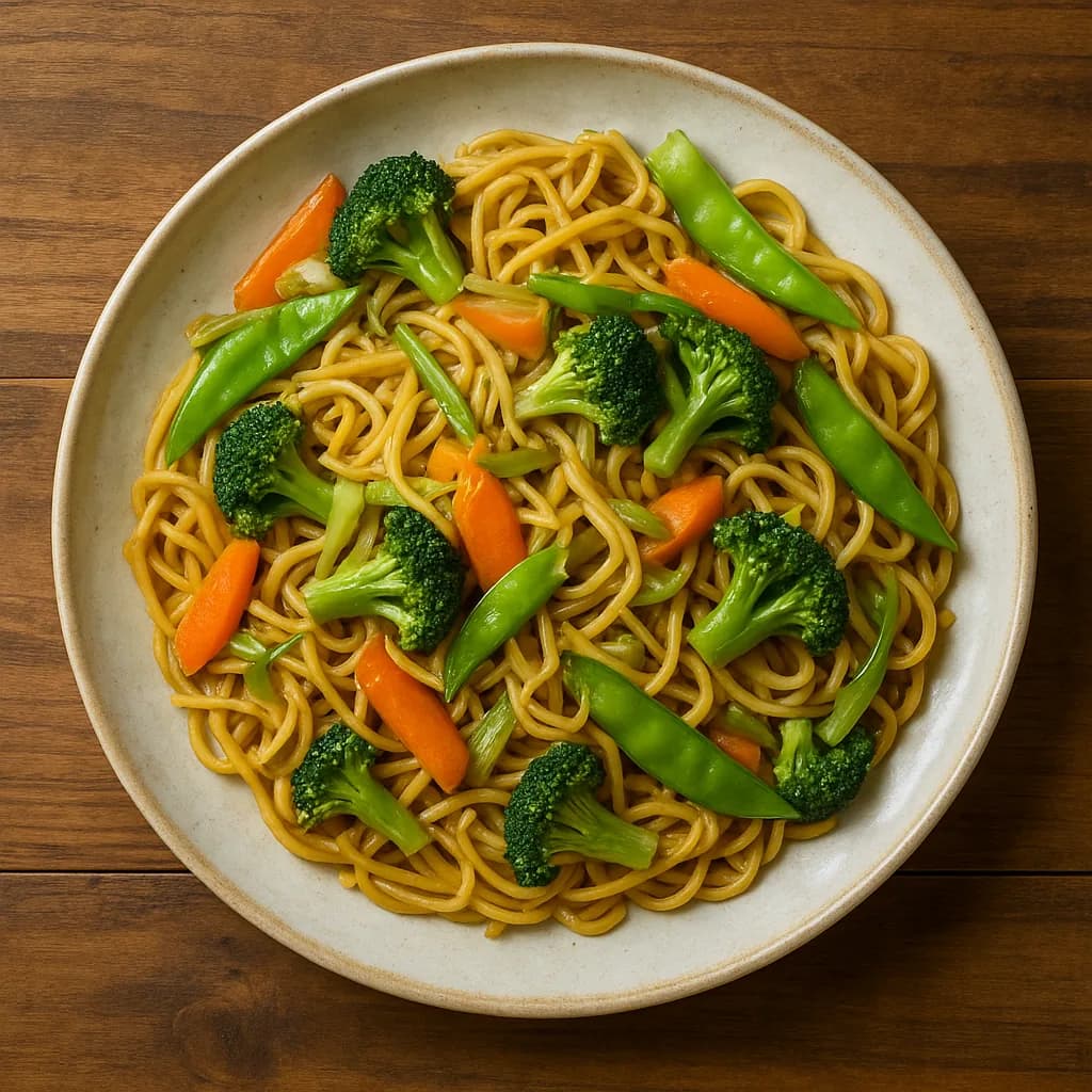 Golden Gate Vegetable Chow Mein recipe