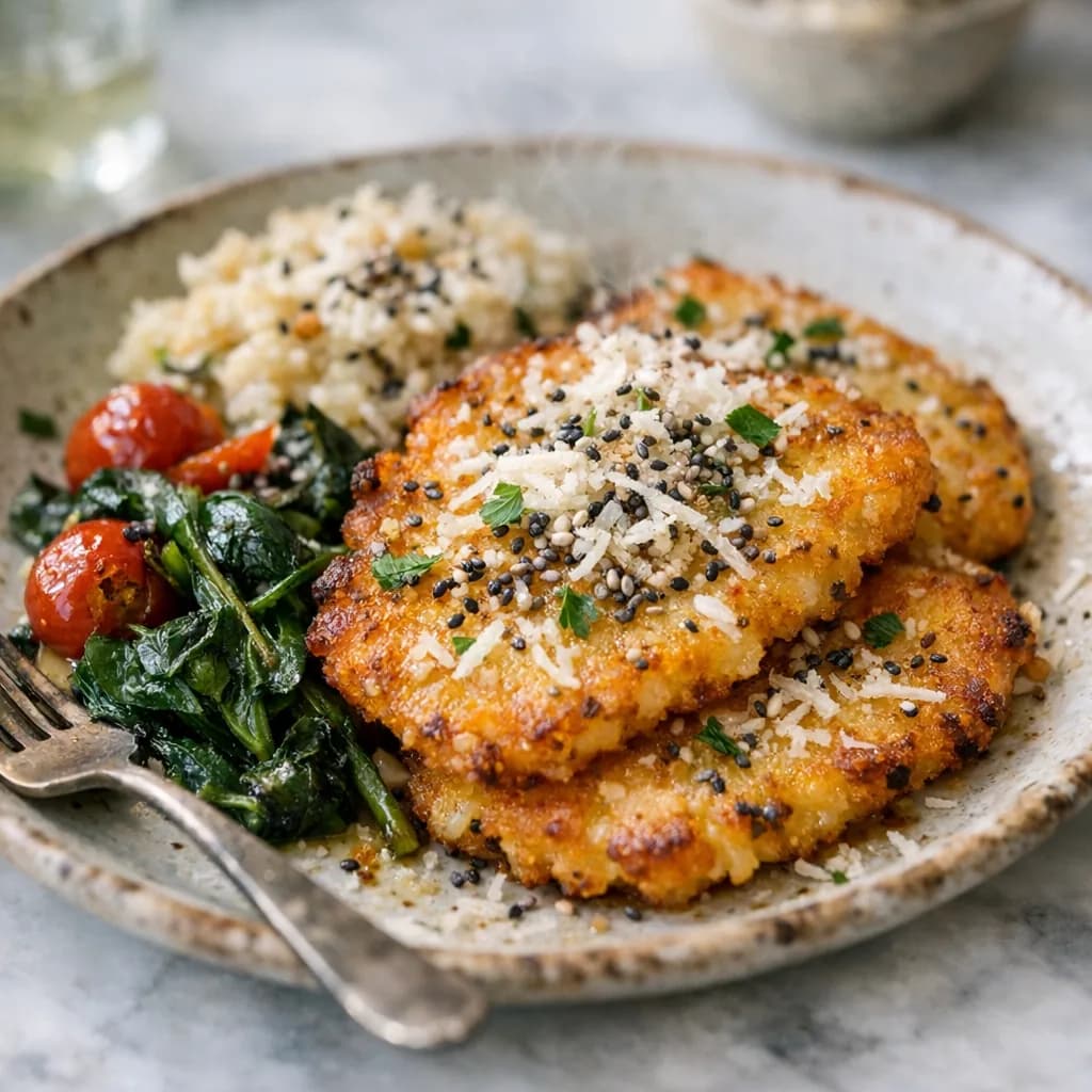 Golden Hashbrown and Parmesan Dinner recipe