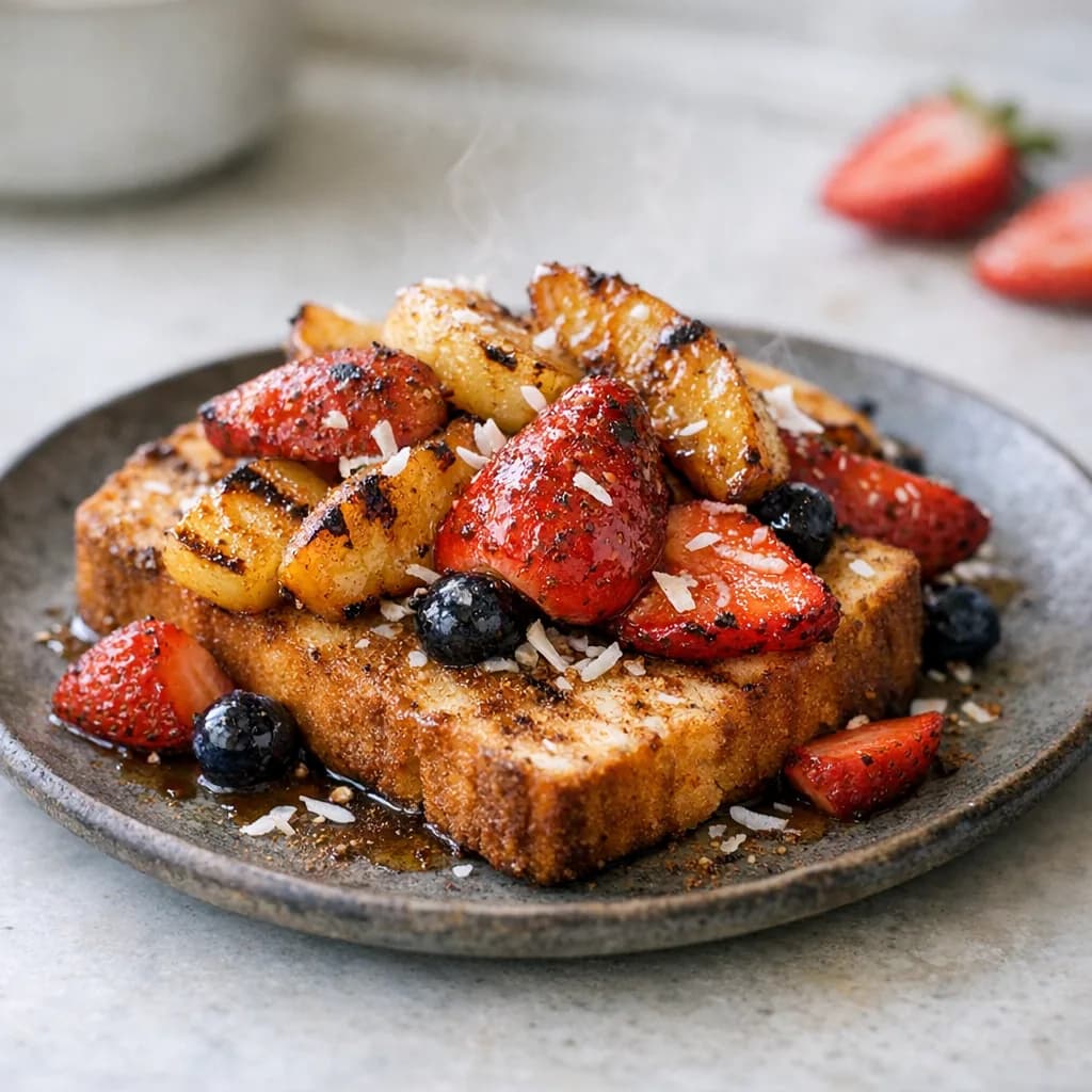 Grilled Cinnamon Fruit Delight recipe
