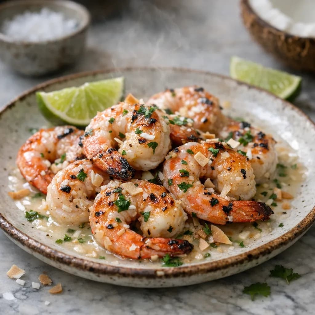 Grilled Coconut Lime Shrimp recipe