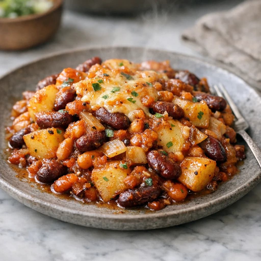 Baked Red Kidney Bean Casserole recipe