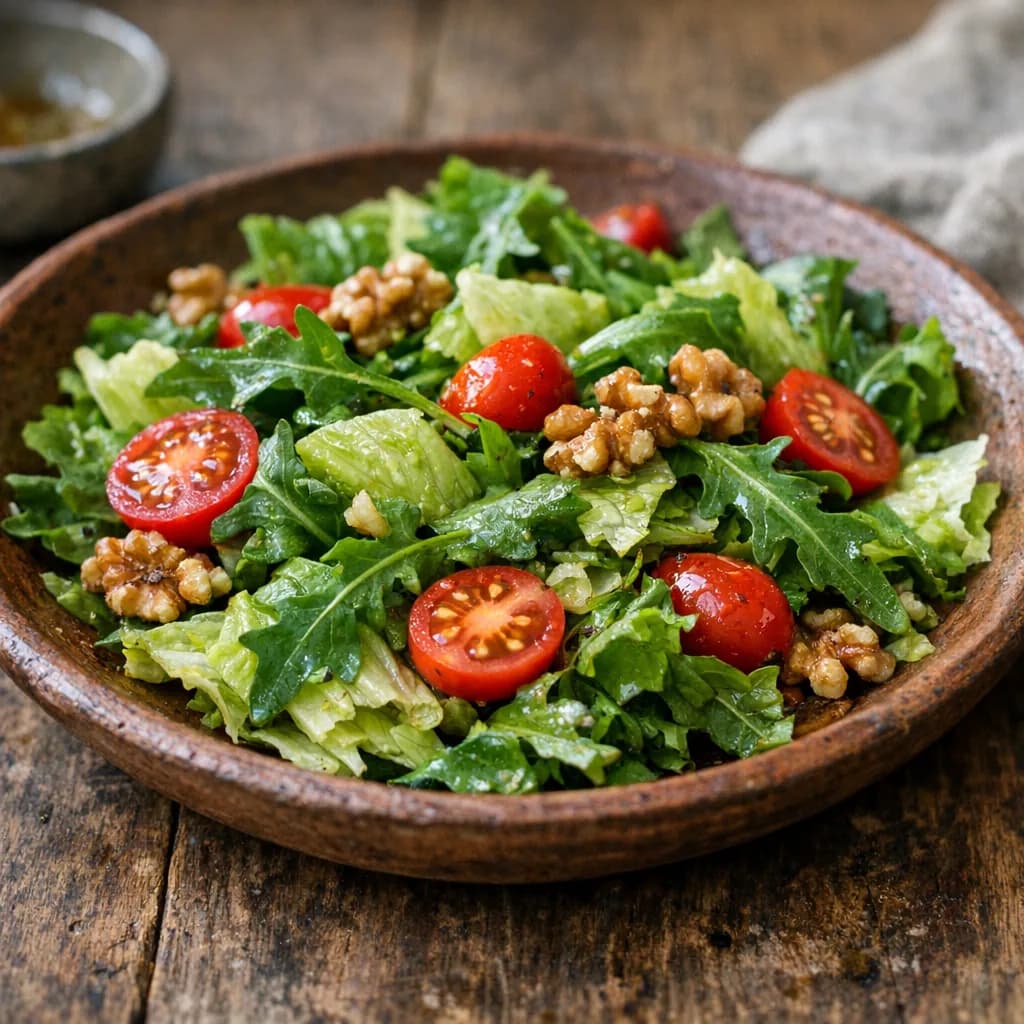 Romaine and Cherry Tomato Salad recipe