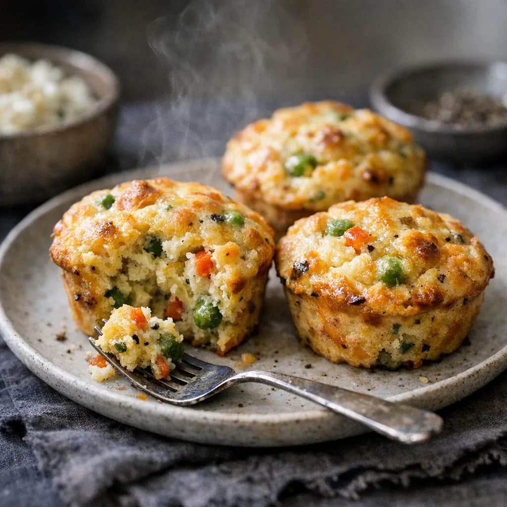 Vegetable Muffin Bake with British Whole Milk recipe