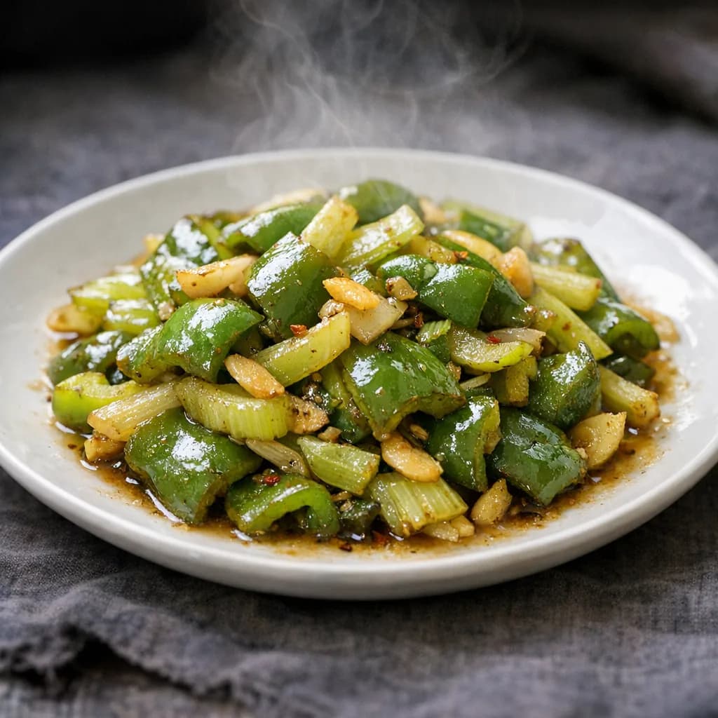 Halal Chinese-Style Pepper Steak recipe