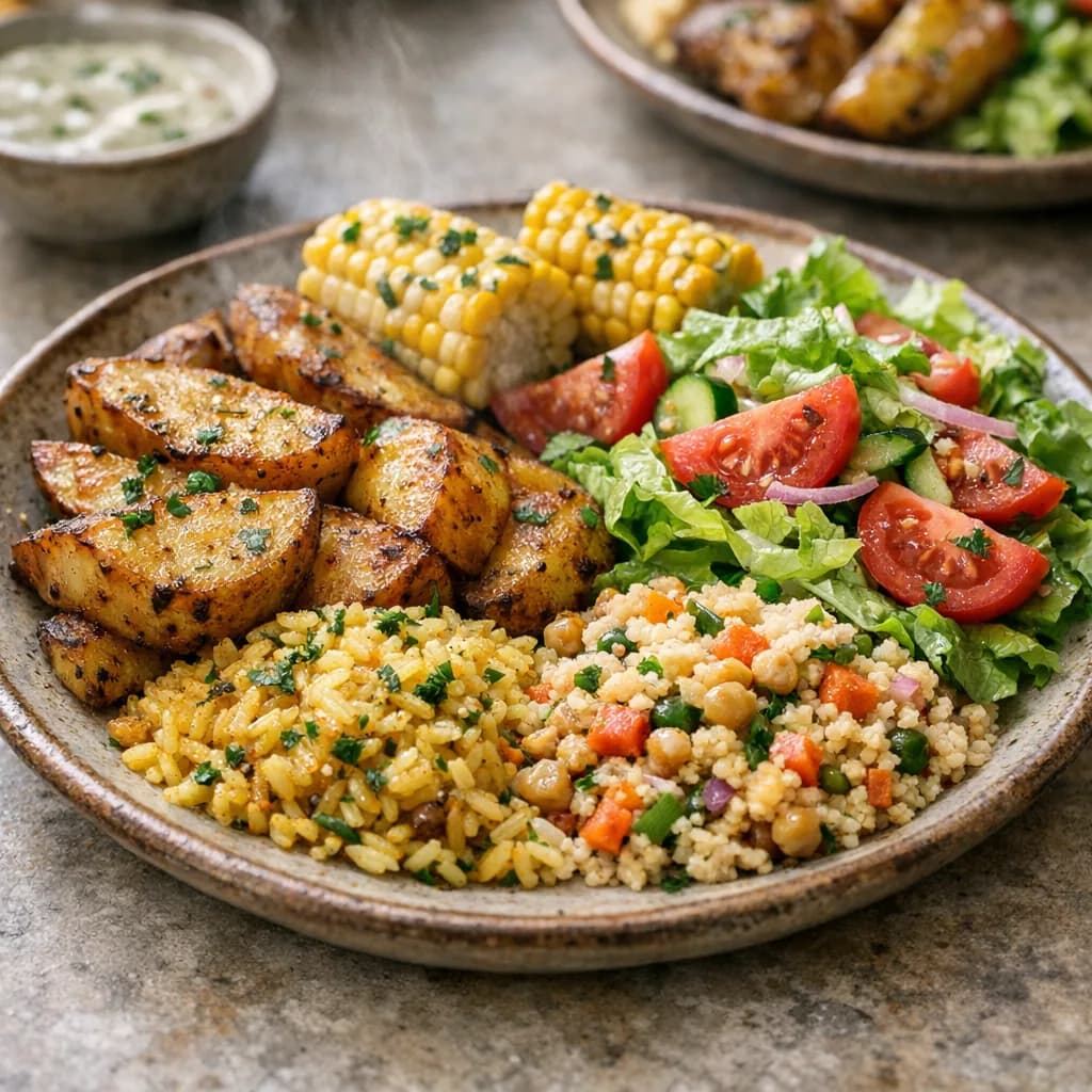 Halal Grilled Tri-Tip Dinner for 4 recipe