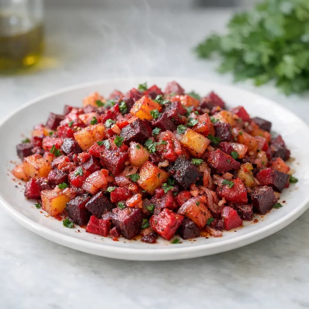 Halal Red Flannel Hash recipe