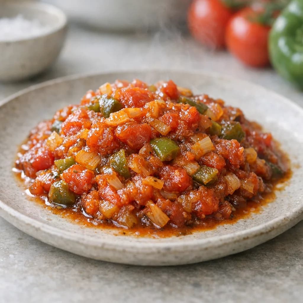 Halal Spiced Tomato Relish recipe