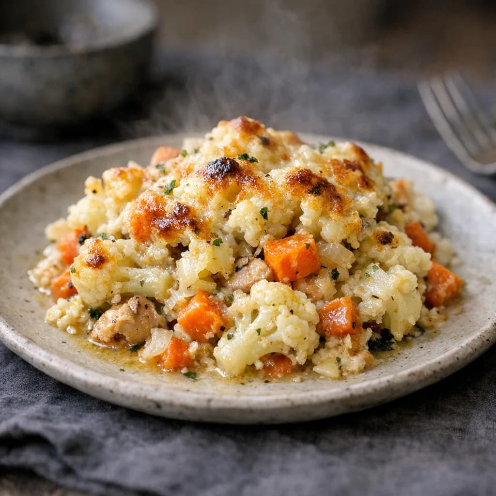 Halal Tuna and Vegetable Bake recipe