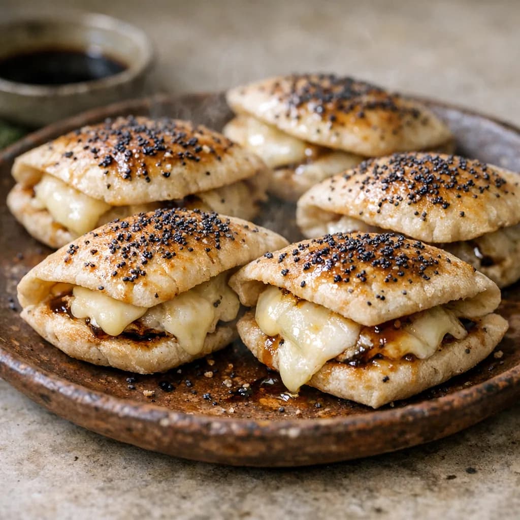 Halal Turkey and Cheese Sliders recipe