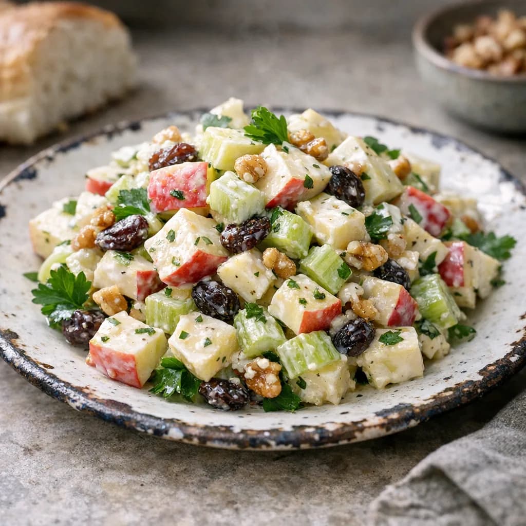 Halal Waldorf Chicken Salad recipe
