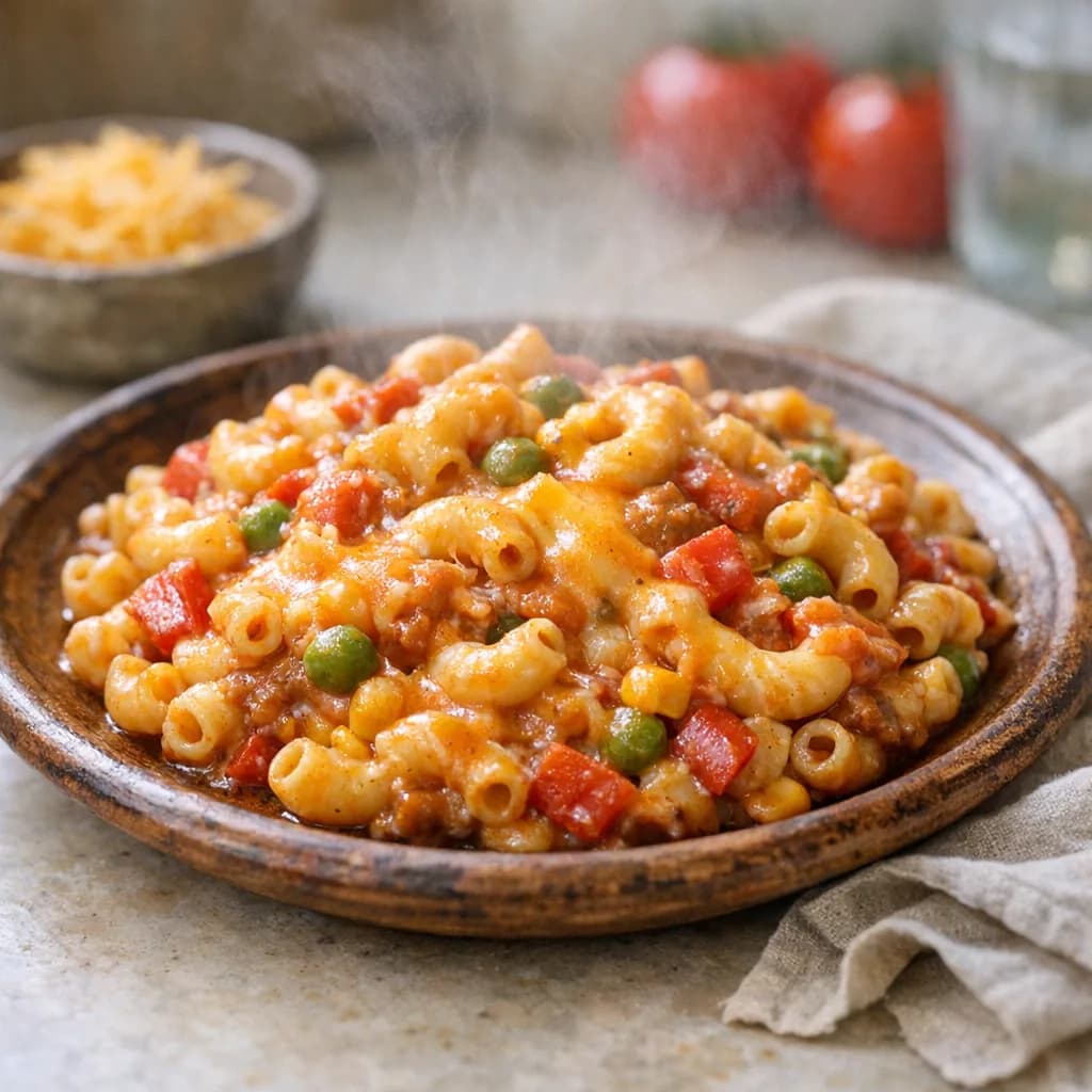 Hearty Beef and Veggie Skillet recipe