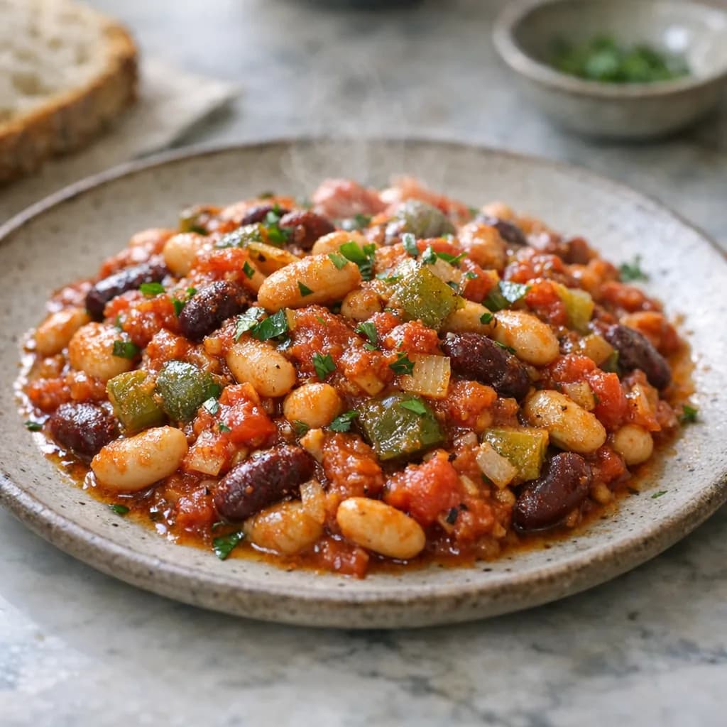 Hearty Italian Bean Skillet recipe