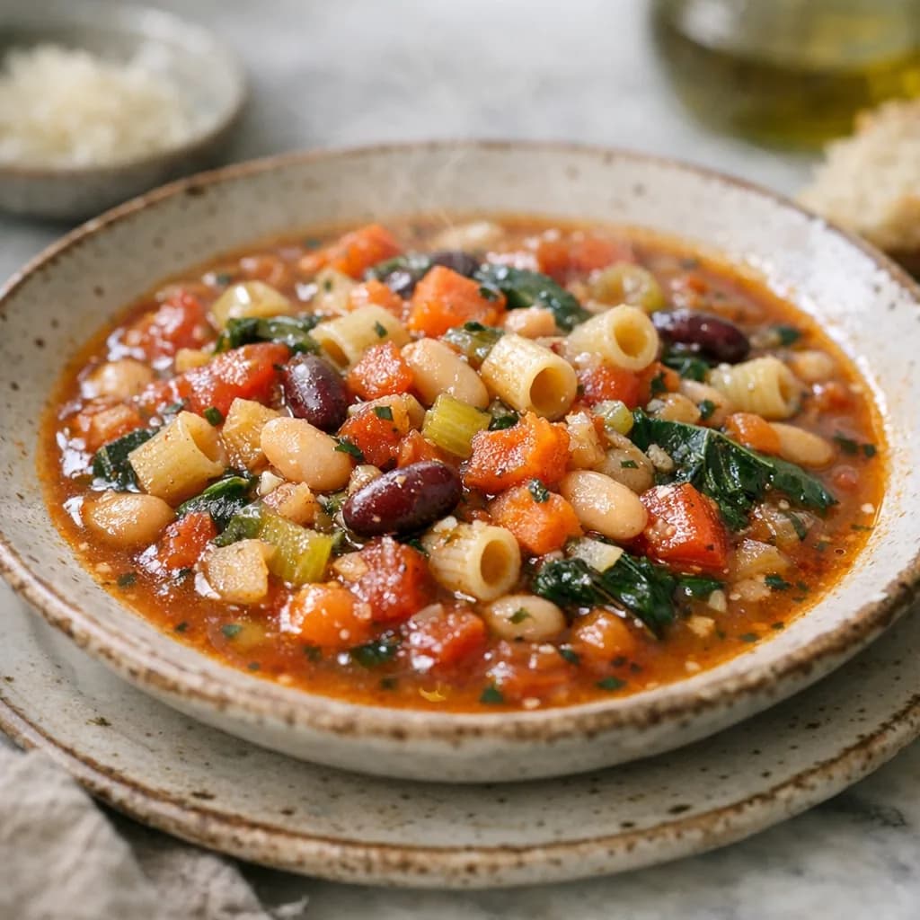Hearty Kosher Minestrone recipe