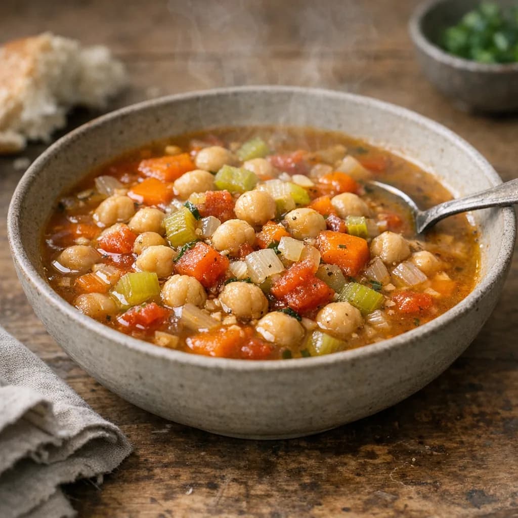 Hearty Protein-Packed Vegetable Soup recipe