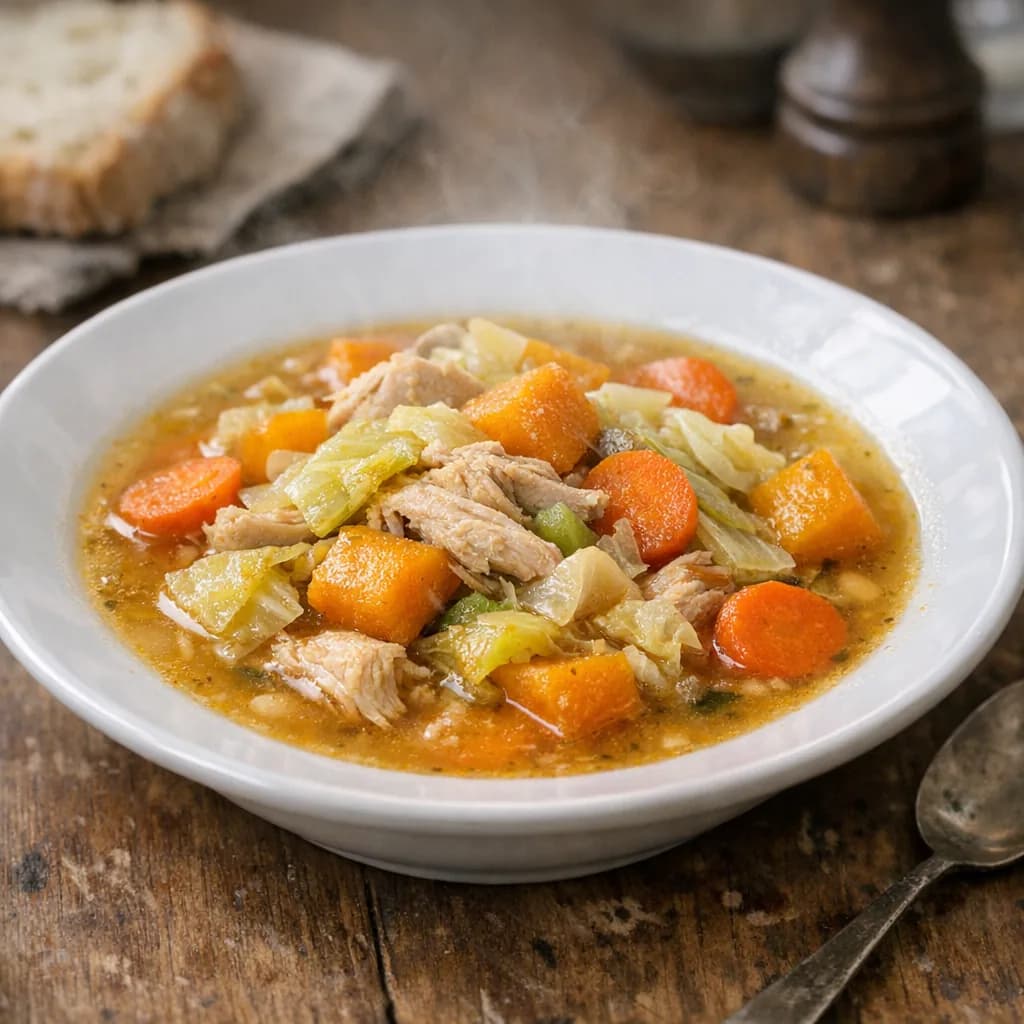 Hearty Pumpkin and Vegetable Soup recipe