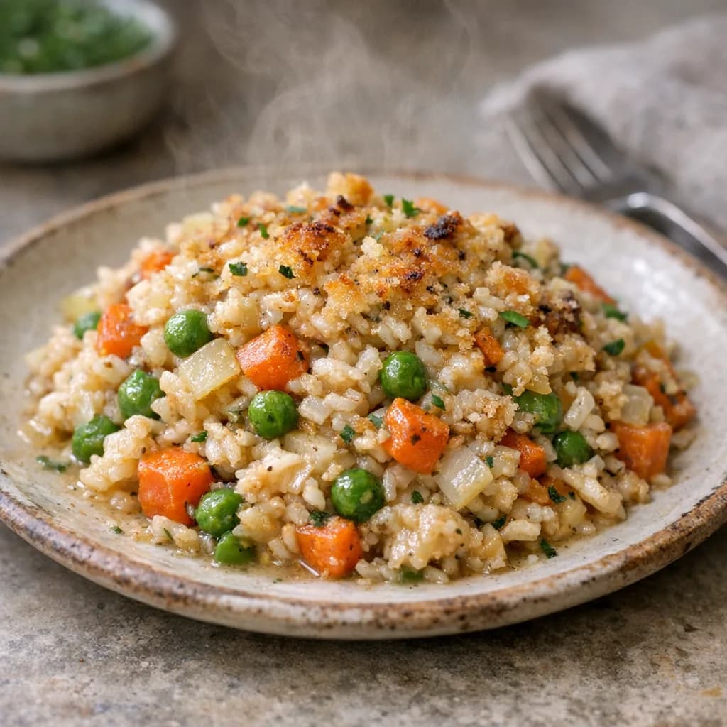 Hearty Vegetable and Turkey Casserole recipe