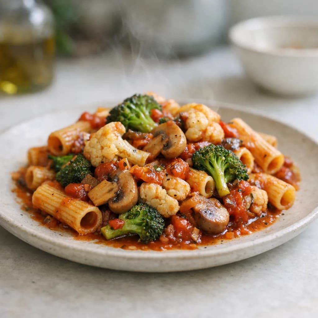 Hearty Winter Vegetable Pasta recipe