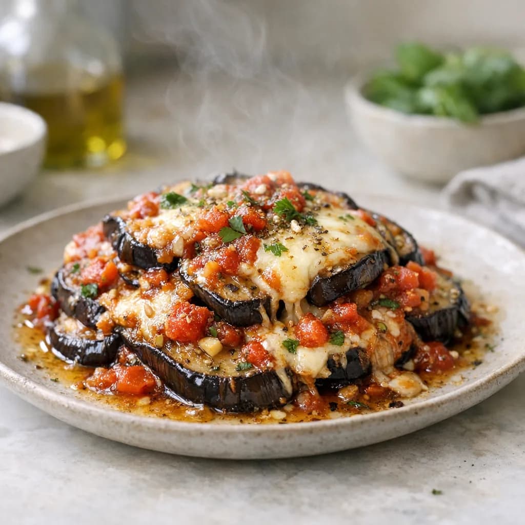 Herb-Baked Eggplant Casserole recipe