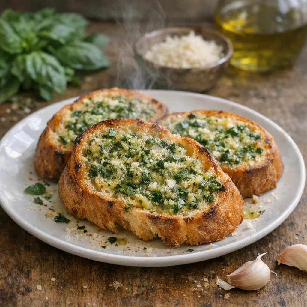 Herb-Infused Garlic Butter Spread recipe