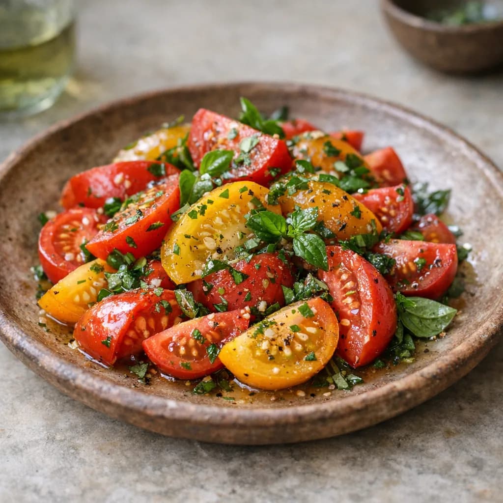 Herb-Infused Tomato Salad recipe