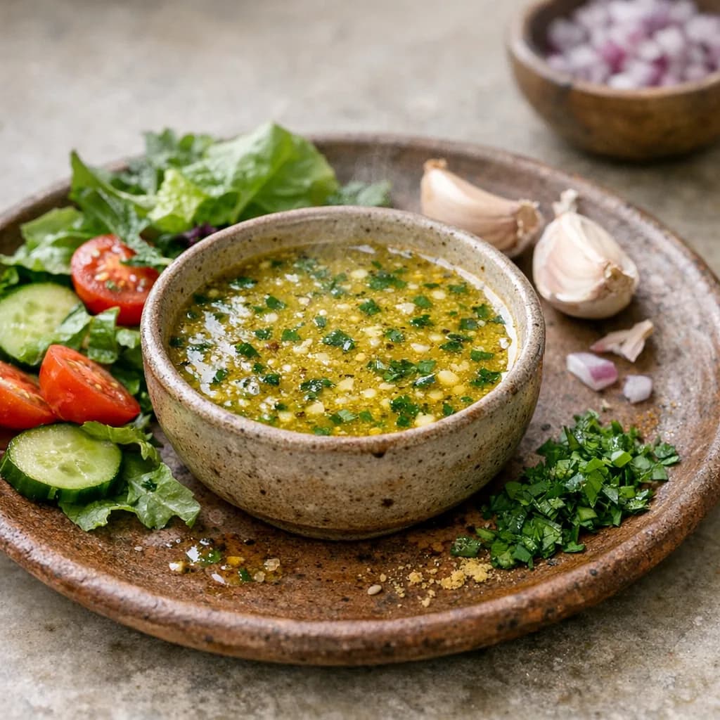 Herb-Infused Vegan Salad Dressing recipe