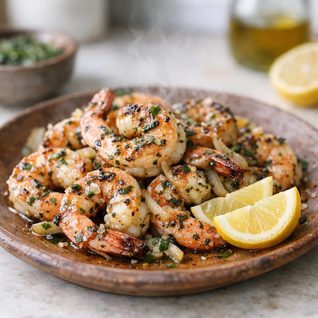 Filippo Berio Garlic Flavoured Olive Oil Herb-Marinated Grilled recipe