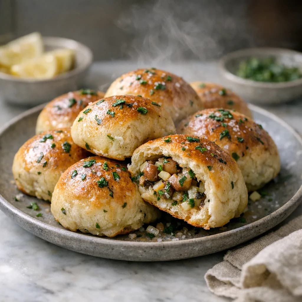 Herbed Chestnut Dinner Roll recipe