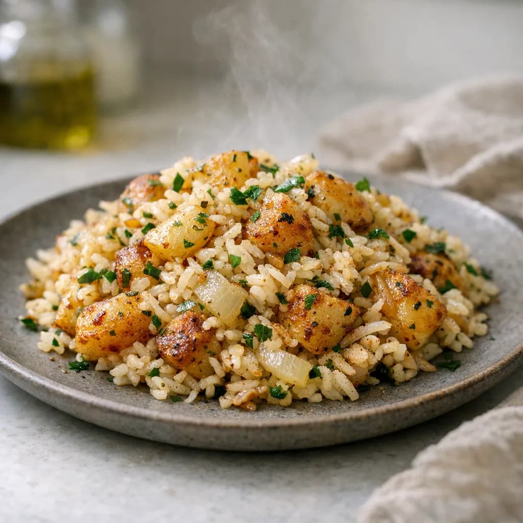 Herbed Kosher Chicken Bake recipe