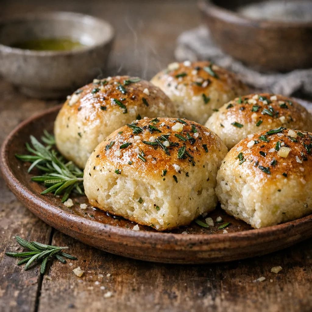 Herbed Rosemary Dinner Rolls recipe