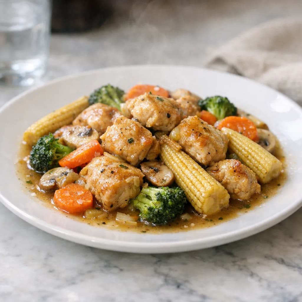 High-Protein Chicken and Vegetable Dinner recipe