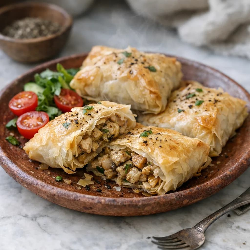 High-Protein Chicken Pastry Dinner recipe