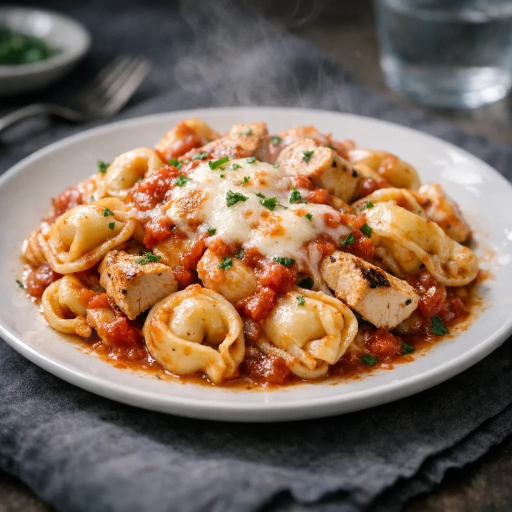 High-Protein Chicken Tortellini Dinner recipe
