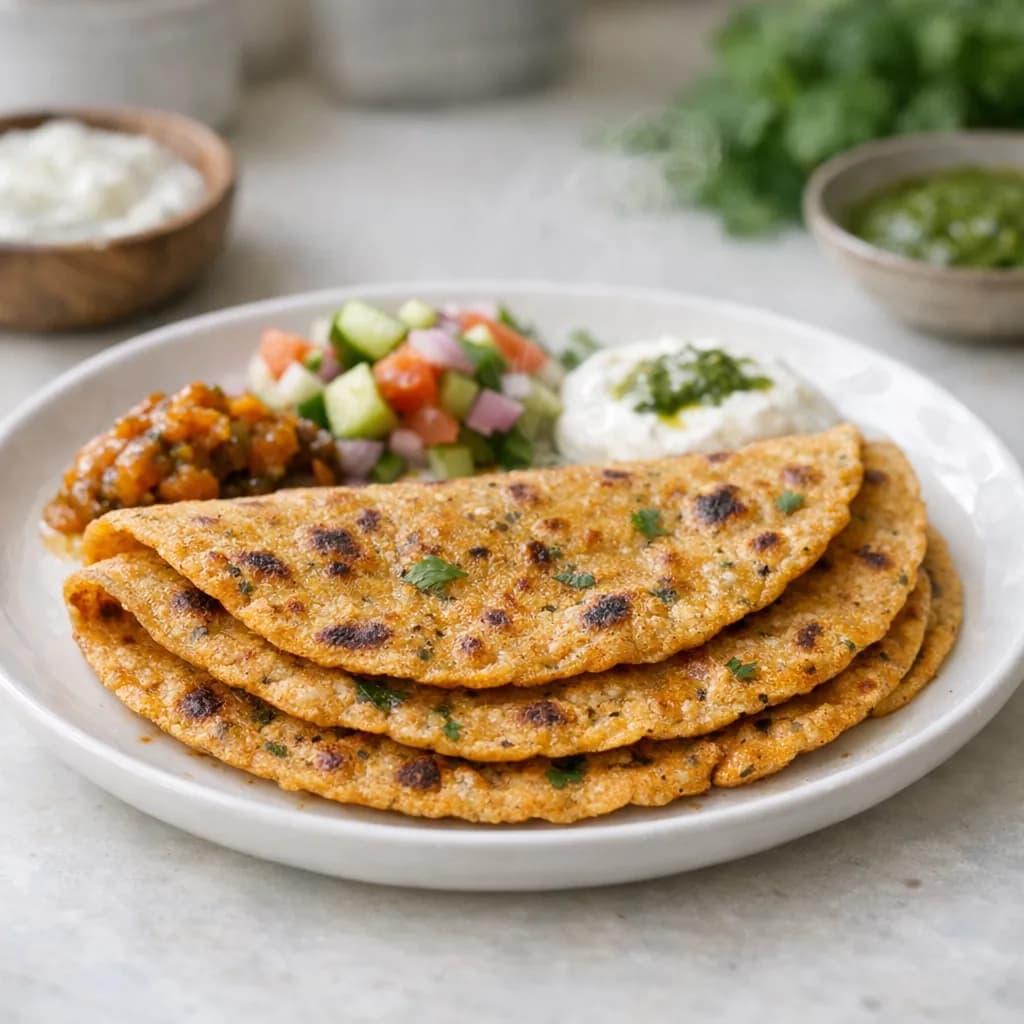 High-Protein Chickpea Chapatti recipe