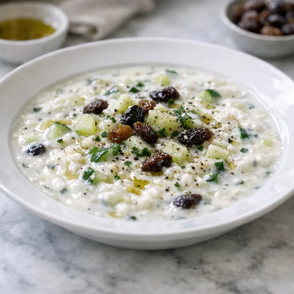 High-Protein Chilled Yogurt Soup recipe