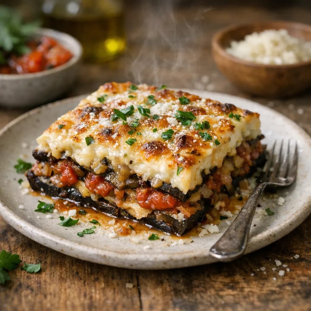 High-Protein Greek Moussaka recipe